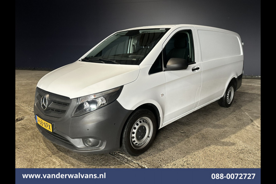 Mercedes-Benz Vito 114 CDI 136pk L2H1 Euro6 Airco | Camera | Navigatie | Cruisecontrol | Trekhaak Parkeersensoren, Stoelverwarming