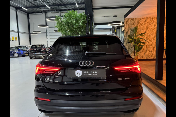 Audi Q3 35 TFSI S edition Garantie Trekhaak Leder Camera StoelVW Elek Achterklep Cruise Navi Clima Led Rijklaar