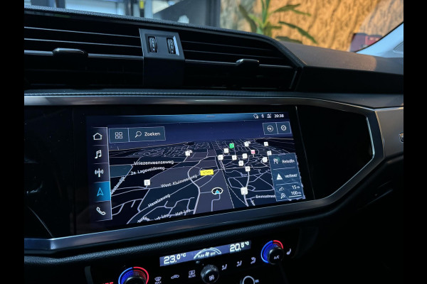 Audi Q3 35 TFSI S edition Garantie Trekhaak Leder Camera StoelVW Elek Achterklep Cruise Navi Clima Led Rijklaar