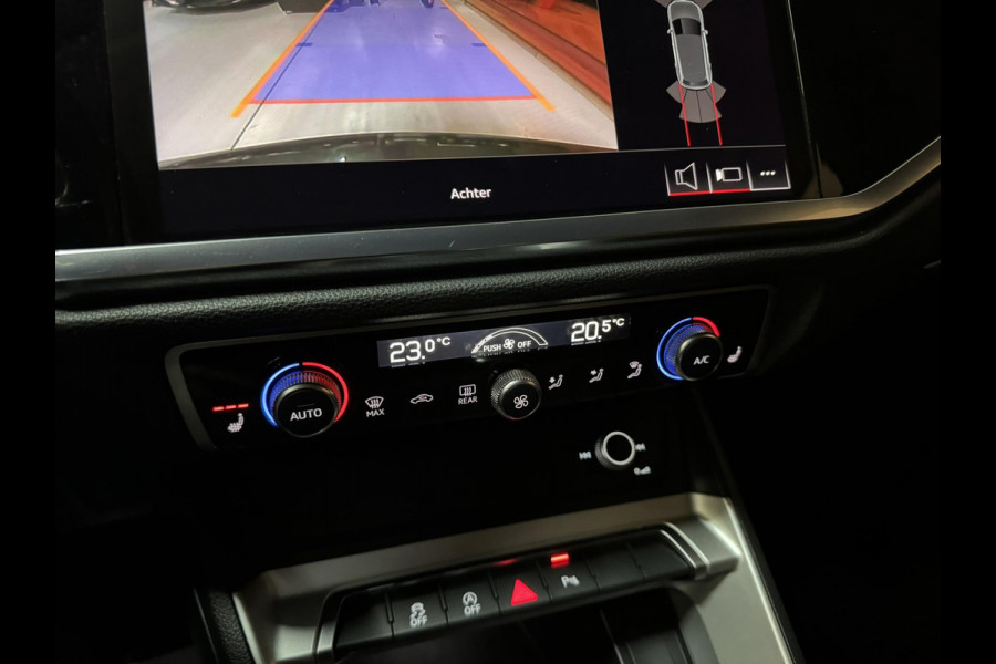 Audi Q3 35 TFSI S edition Garantie Trekhaak Leder Camera StoelVW Elek Achterklep Cruise Navi Clima Led Rijklaar
