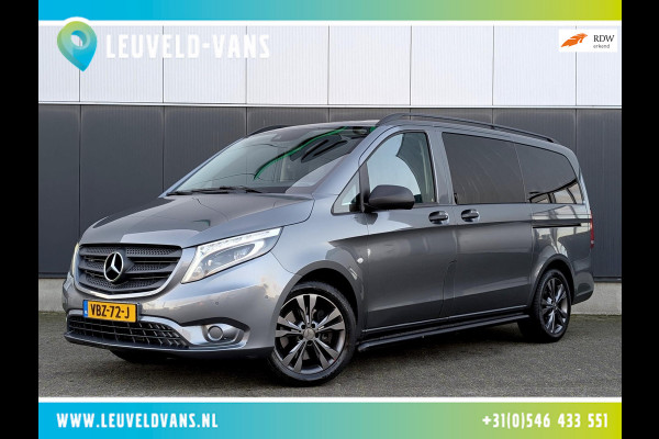 Mercedes-Benz Vito 119 CDI AUT DC LANG LED 2X SCHUIFDEUR LEER STOELVERWARMING 2500KG TREKHAAK