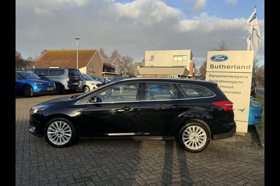Ford FOCUS Wagon 1.0 Ecoboost Titanium 125pk Trekhaak | Navigatie | Apple Carplay, Android Auto | Voorruit verwarming | Dealer onderhouden