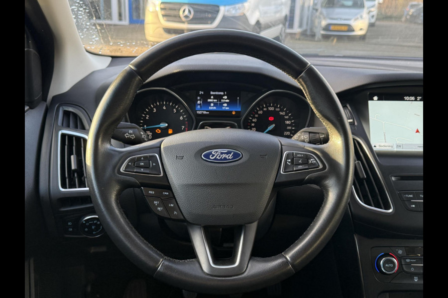 Ford FOCUS Wagon 1.0 Ecoboost Titanium 125pk Trekhaak | Navigatie | Apple Carplay, Android Auto | Voorruit verwarming | Dealer onderhouden