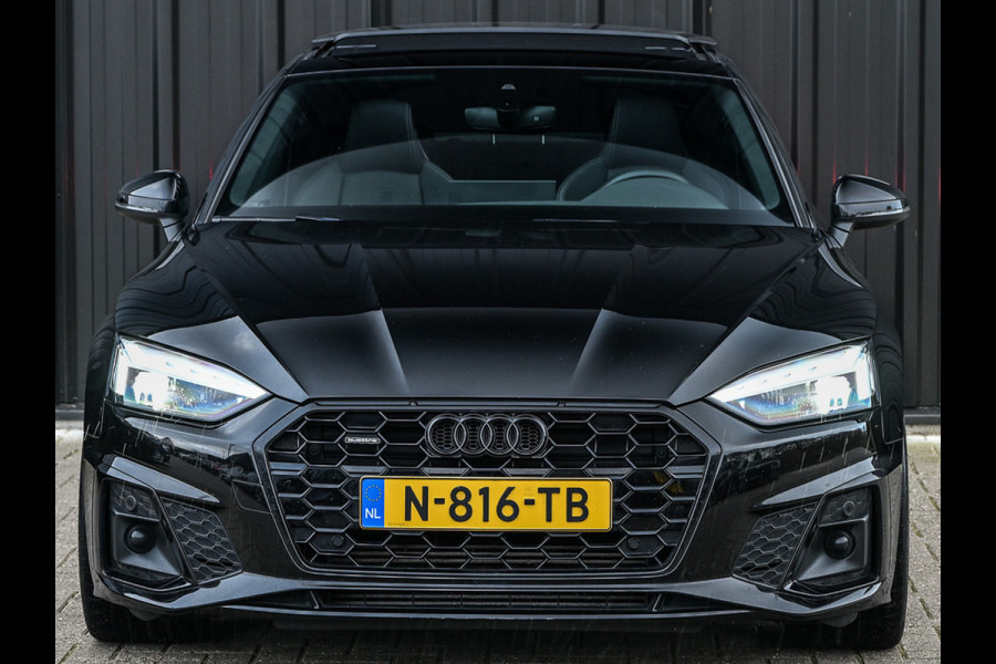 Audi A5 Sportback 40 TFSI quattro 204pk S edition Competition · NL-auto · Panoramadak · S-seats · B&O sound · Camera · Ambiance interieu