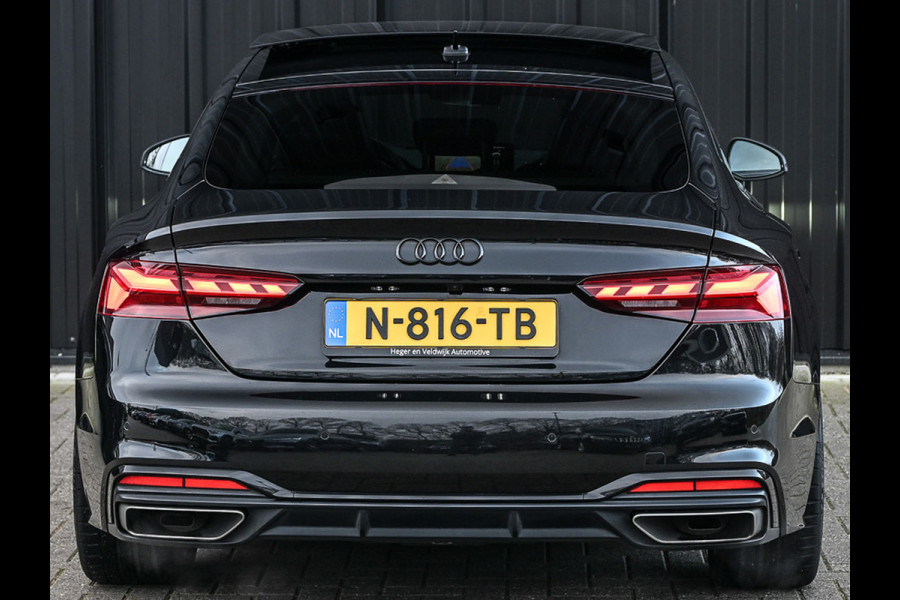 Audi A5 Sportback 40 TFSI quattro 204pk S edition Competition · NL-auto · Panoramadak · S-seats · B&O sound · Camera · Ambiance interieu