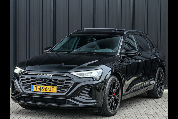 Audi Q8 e-tron 50 quattro S Edition 95 kWh · NL-auto · Panoramadak · RS-seats Memory seats · Leder · Adaptive cruise · Keyless · Stuurverwarmin