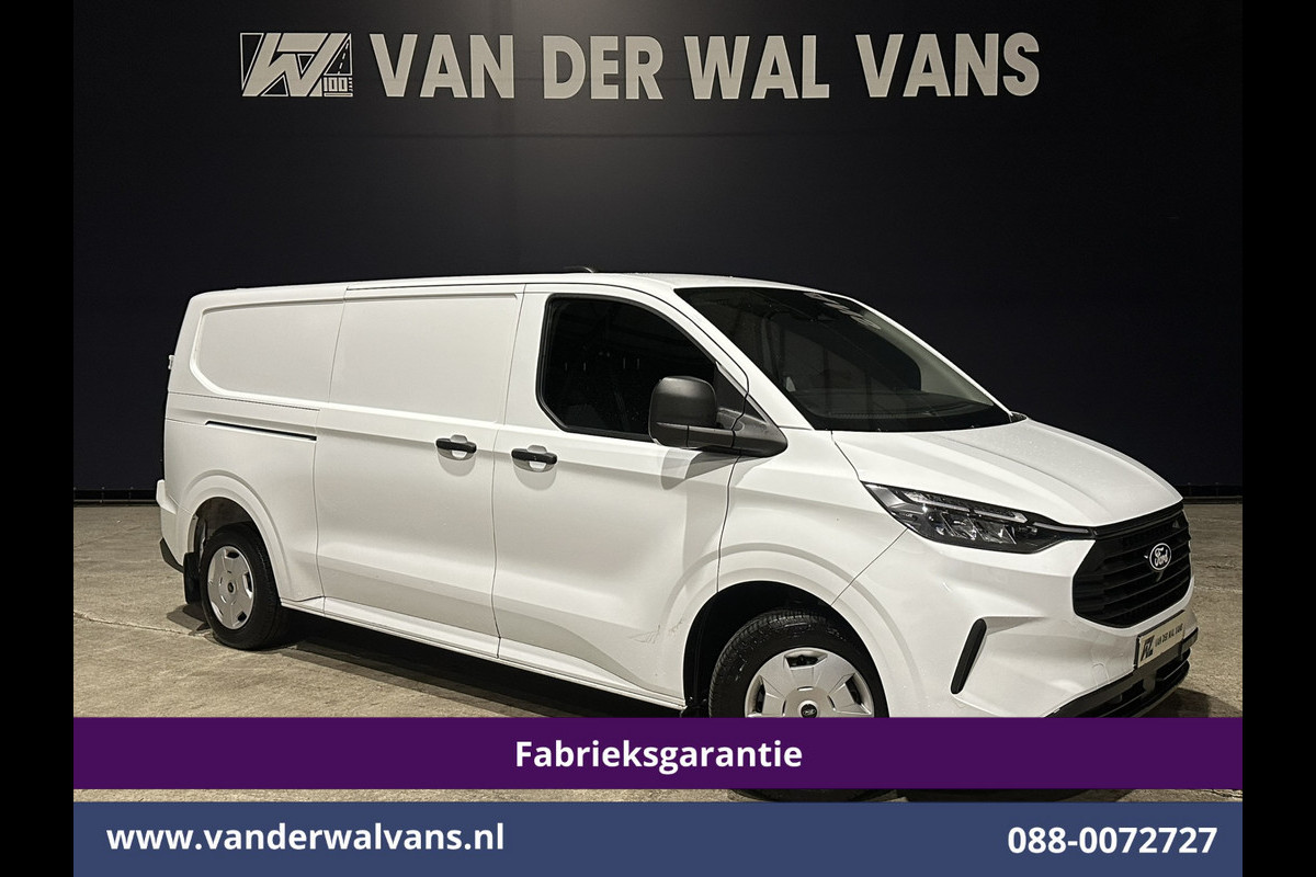 Ford Transit Custom 2.0 TDCI 136pk L2H1 Fabrieksgarantie Euro6 Airco | Camera | Apple Carplay | Cruisecontrol | LED Android Auto, Parkeersensoren, Verwarmde voorruit, Bijrijdersbank, 2800kg trekvermogen