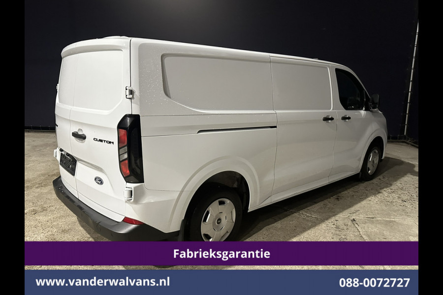 Ford Transit Custom 2.0 TDCI 136pk L2H1 Fabrieksgarantie Euro6 Airco | Camera | Apple Carplay | Cruisecontrol | LED Android Auto, Parkeersensoren, Verwarmde voorruit, Bijrijdersbank, 2800kg trekvermogen