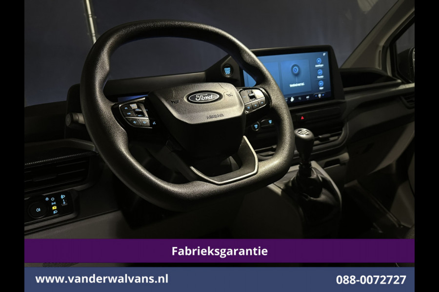 Ford Transit Custom 2.0 TDCI 136pk L2H1 Fabrieksgarantie Euro6 Airco | Camera | Apple Carplay | Cruisecontrol | LED Android Auto, Parkeersensoren, Verwarmde voorruit, Bijrijdersbank, 2800kg trekvermogen