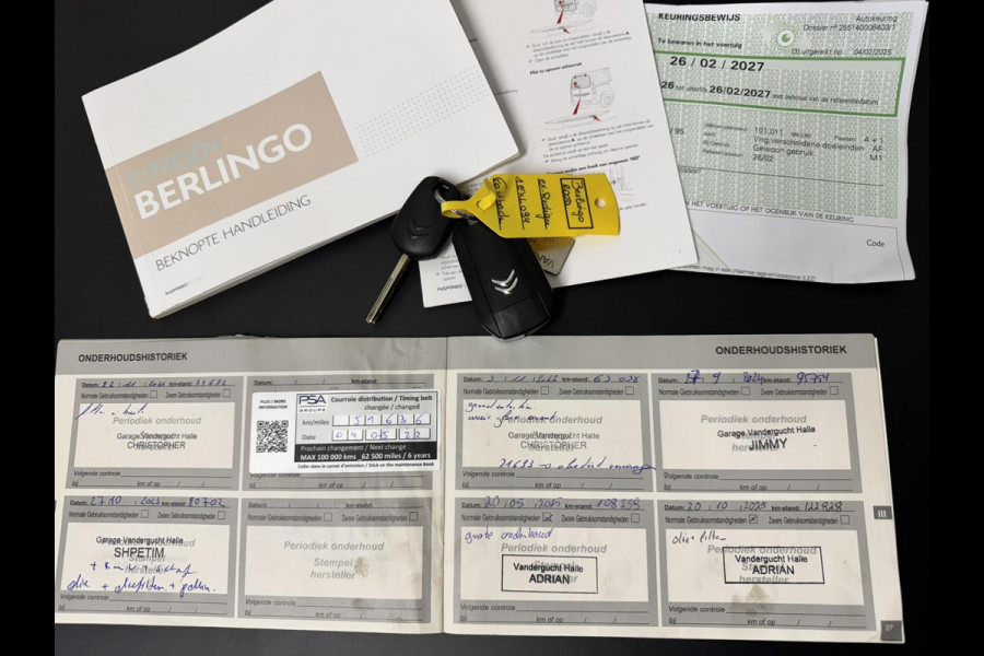 Citroën Berlingo 1.2 PureTech Live Airco Cruise control Bluetooth DAB+ Elektrische ramen Verkeersbord detectie