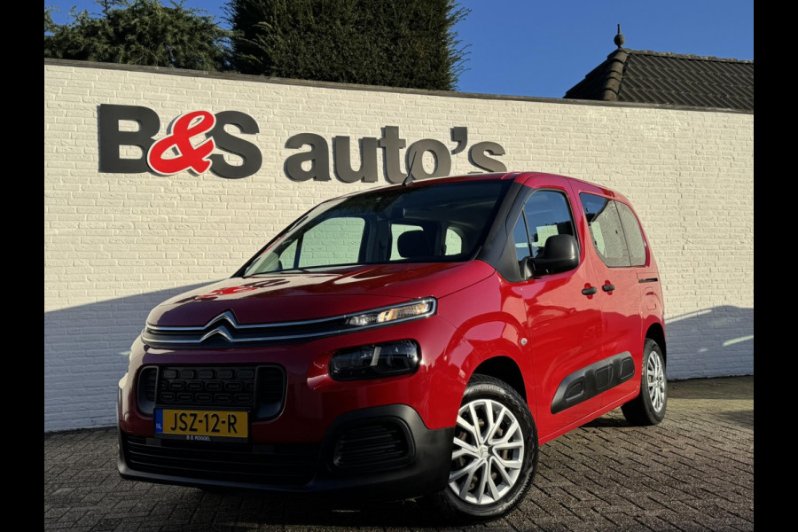 Citroën Berlingo 1.2 PureTech Live Airco Cruise control Bluetooth DAB+ Elektrische ramen Verkeersbord detectie