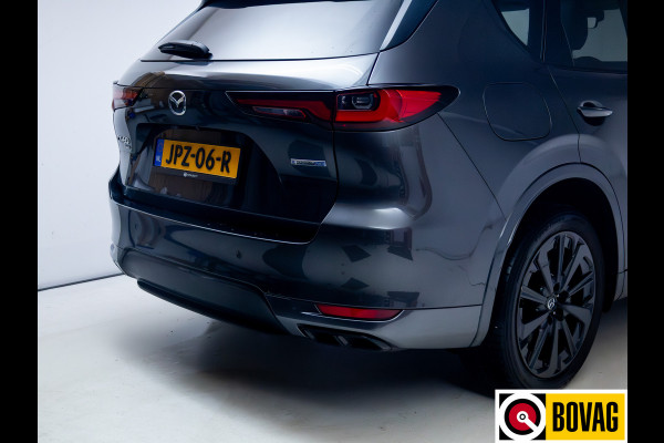 Mazda CX-60 2.5 e-SkyActiv PHEV Homura | Panodak | Leer | Stoel- stuur- & achterbankverw. | Bose audio | 360 Camera, Stoel ventilatie, Adaptieve Cruise, Navigatie, App. connect, Elec. achterklep