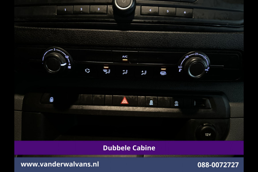 Opel Vivaro 2.0 CDTI 123pk L3H1 Dubbele Cabine Euro6 Airco | 5-zits | Camera | 2500kg trekhaak Cruisecontrol, Parkeersensoren