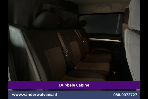 Opel Vivaro 2.0 CDTI 123pk L3H1 Dubbele Cabine Euro6 Airco | 5-zits | Camera | 2500kg trekhaak Cruisecontrol, Parkeersensoren