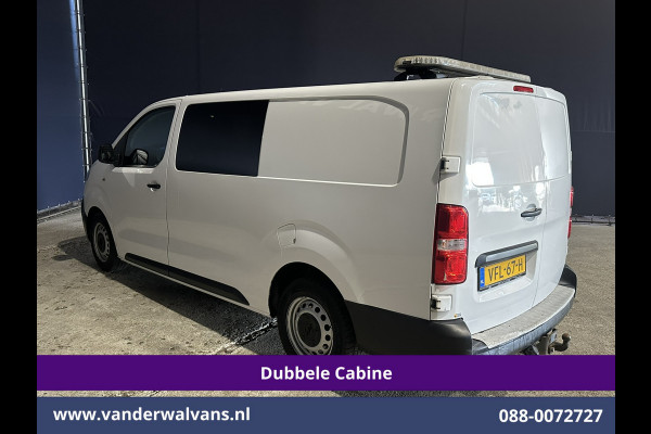 Opel Vivaro 2.0 CDTI 123pk L3H1 Dubbele Cabine Euro6 Airco | 5-zits | Camera | 2500kg trekhaak Cruisecontrol, Parkeersensoren