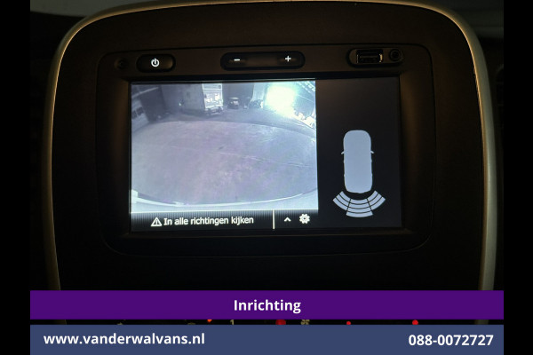 Renault Trafic 2.0 dCi 120pk L2H1 inrichting Trilplaatlift Euro6 Airco | Camera | Omvormer | Navigatie | LED | Trekhaak Cruisecontrol, Parkeersensoren, Bijrijdersbank