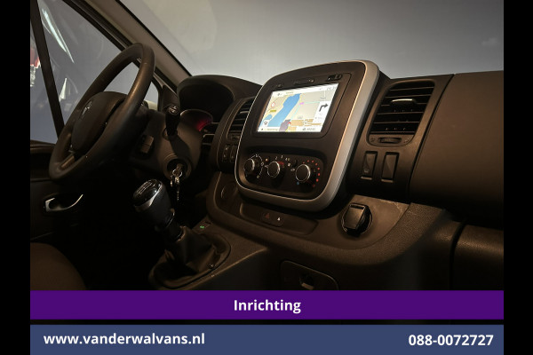 Renault Trafic 2.0 dCi 120pk L2H1 inrichting Trilplaatlift Euro6 Airco | Camera | Omvormer | Navigatie | LED | Trekhaak Cruisecontrol, Parkeersensoren, Bijrijdersbank