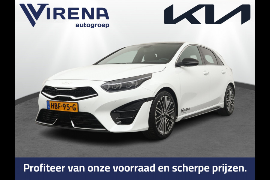 Kia Ceed 1.5 T-GDi GT-PlusLine - Automaat - Rijdende Demo Automaat - Stoel/Stuurverwarming - Adaptief Cruise Control - Navigatie - Climate Control - Fabrieksgarantie Tot 2032