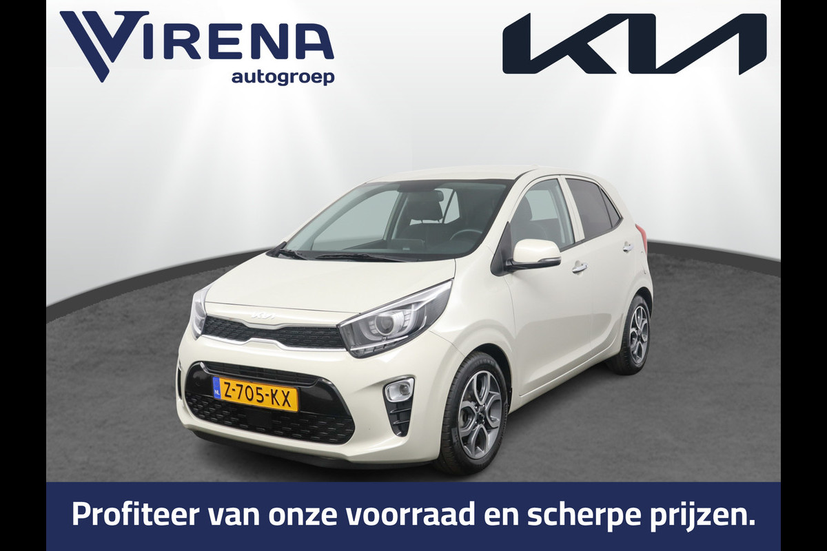 Kia Picanto 1.0 DPi DynamicPlusLine - Apple/Android Carplay - Cruise Control - Climate Control - Navigatie - Lichtmetalen Velgen 15'' - Fabrieksgarantie Tot 2031