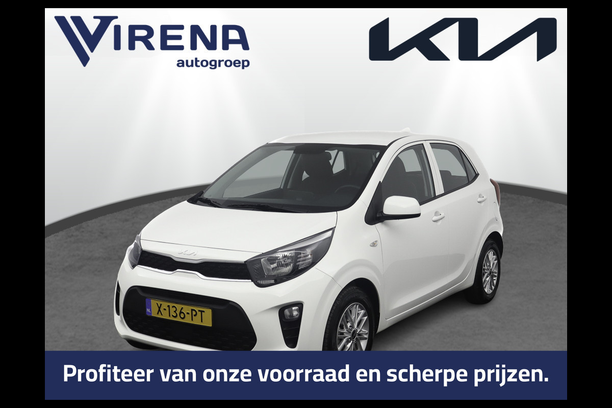 Kia Picanto 1.0 DPi DynamicLine - Airco - Apple Carplay/Android Auto - Cruise Control - Fabrieksgarantie tot 02-2031