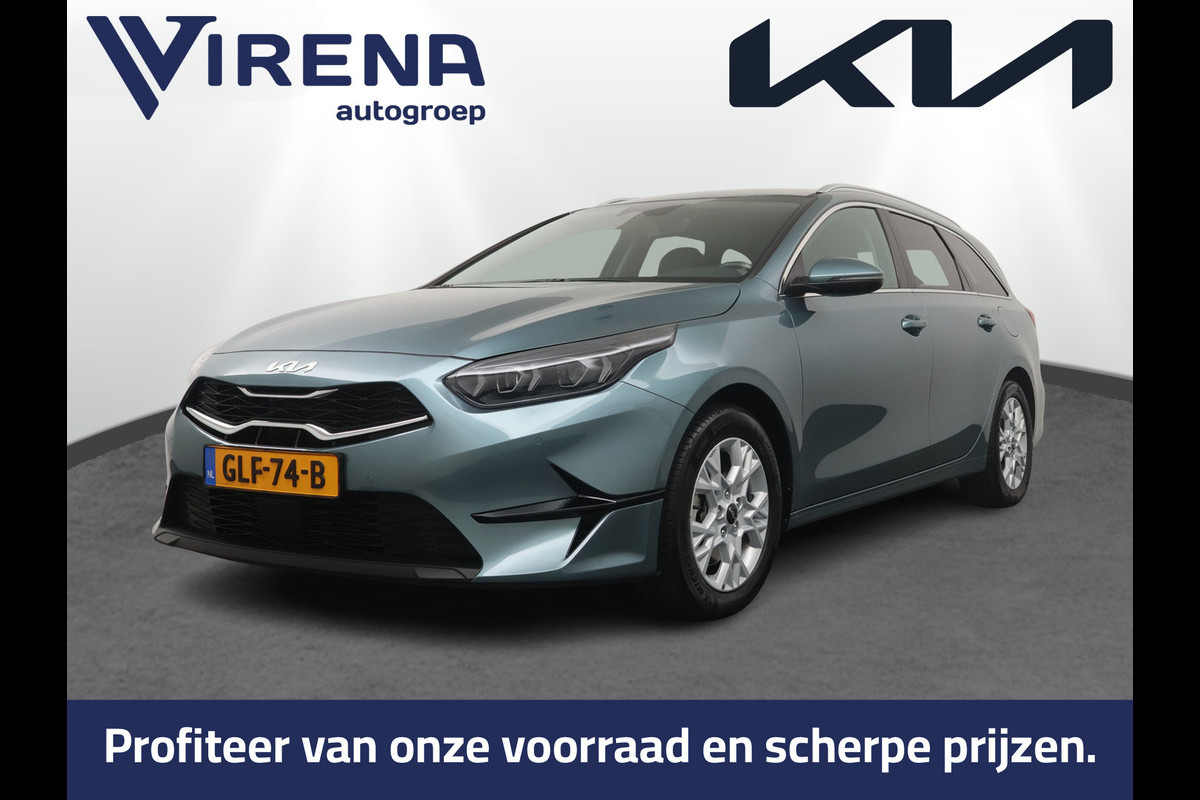 Kia Ceed Sportswagon 1.5 T-GDi DynamicPlusLine - Navigatie - Stoel/Stuur Verwarming - Dodehoek Detectie - LED Koplampen - Fabrieksgarantie tot 2031