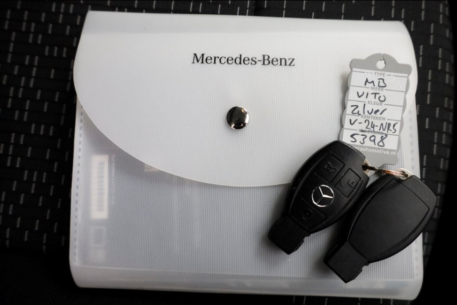 Mercedes-Benz Vito 114 CDI 136pk Compact 9G Automaat 2x Schuifdeur/LED/Camera/Inrichting 07-2022