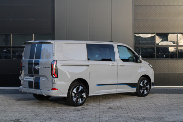 Ford Transit Custom 320 2.5 PHEV L1H1 Sport DC 232pk - 2x Schuif - 360 Camera - ACC - Keyless - Stoel/Stuurverwarming - Blindspot - Incl BPM - Rijkl