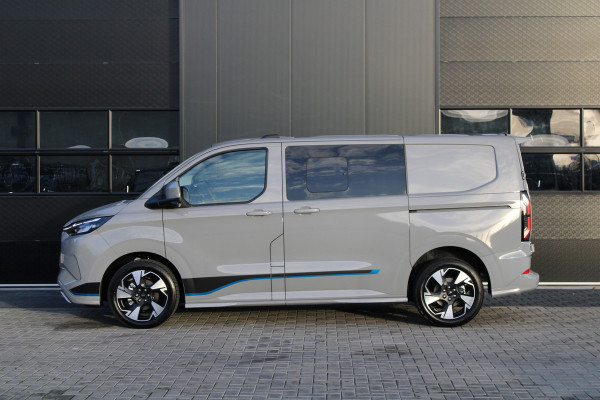 Ford Transit Custom 320 2.5 PHEV L1H1 Sport DC 232pk - 2x Schuif - 360 Camera - ACC - Keyless - Stoel/Stuurverwarming - Blindspot - Incl BPM - Rijkl