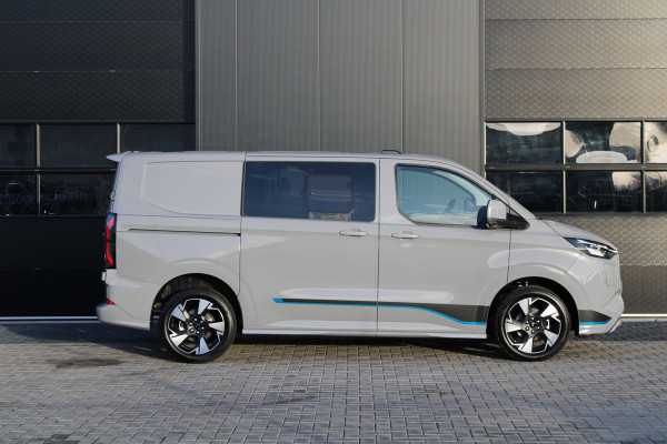 Ford Transit Custom 320 2.5 PHEV L1H1 Sport DC 232pk - 2x Schuif - 360 Camera - ACC - Keyless - Stoel/Stuurverwarming - Blindspot - Incl BPM - Rijkl