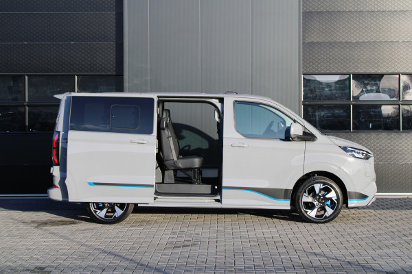Ford Transit Custom 320 2.5 PHEV L1H1 Sport DC 232pk - 2x Schuif - 360 Camera - ACC - Keyless - Stoel/Stuurverwarming - Blindspot - Incl BPM - Rijkl