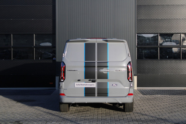 Ford Transit Custom 320 2.5 PHEV L1H1 Sport DC 232pk - 2x Schuif - 360 Camera - ACC - Keyless - Stoel/Stuurverwarming - Blindspot - Incl BPM - Rijkl