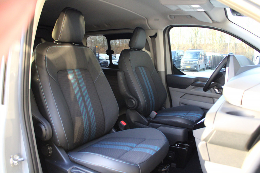 Ford Transit Custom 320 2.5 PHEV L1H1 Sport DC 232pk - 2x Schuif - 360 Camera - ACC - Keyless - Stoel/Stuurverwarming - Blindspot - Incl BPM - Rijkl