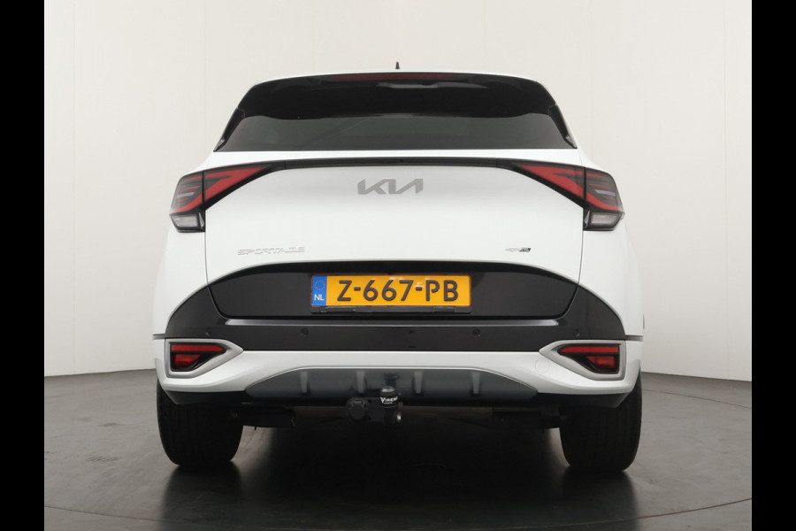Kia Sportage 1.6 T-GDi Hybrid GT-Line Automaat Apple Carlpay/Android Auto - Cruise Control Adapatief - Dodehoekdetectie - Panorama Dak - Navigatie -  Stoel/Stuurverwarming - Trekhaak - Fabrieksgarantie tot 05-2031