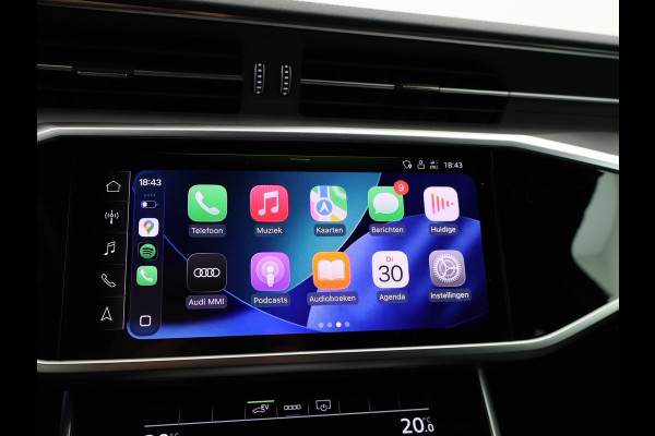 Audi A6 Limousine 50 TFSIe 299 PK PLUG-IN QUATTRO 2X-LINE ORIG. NL + BANG & OLUFSEN | MEMORY | 19 INCH | VIRTUAL COCKPIT