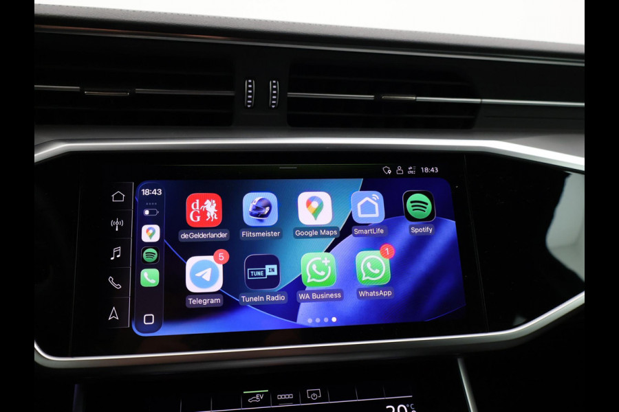 Audi A6 Limousine 50 TFSIe 299 PK PLUG-IN QUATTRO 2X-LINE ORIG. NL + BANG & OLUFSEN | MEMORY | 19 INCH | VIRTUAL COCKPIT