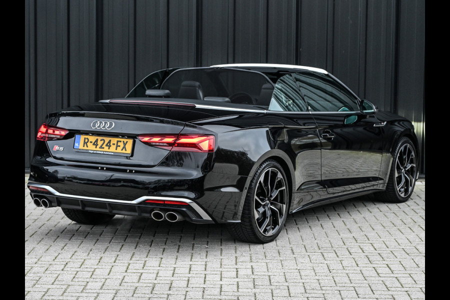 Audi A5 Cabriolet 3.0 TFSI S5 quattro · Head-up ·Trekhaak · Massage · Matrix led · RS-seats · 360 Camera · Keyless · Memory seats · Carb