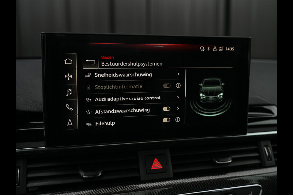 Audi A5 Cabriolet 3.0 TFSI S5 quattro · Head-up ·Trekhaak · Massage · Matrix led · RS-seats · 360 Camera · Keyless · Memory seats · Carb