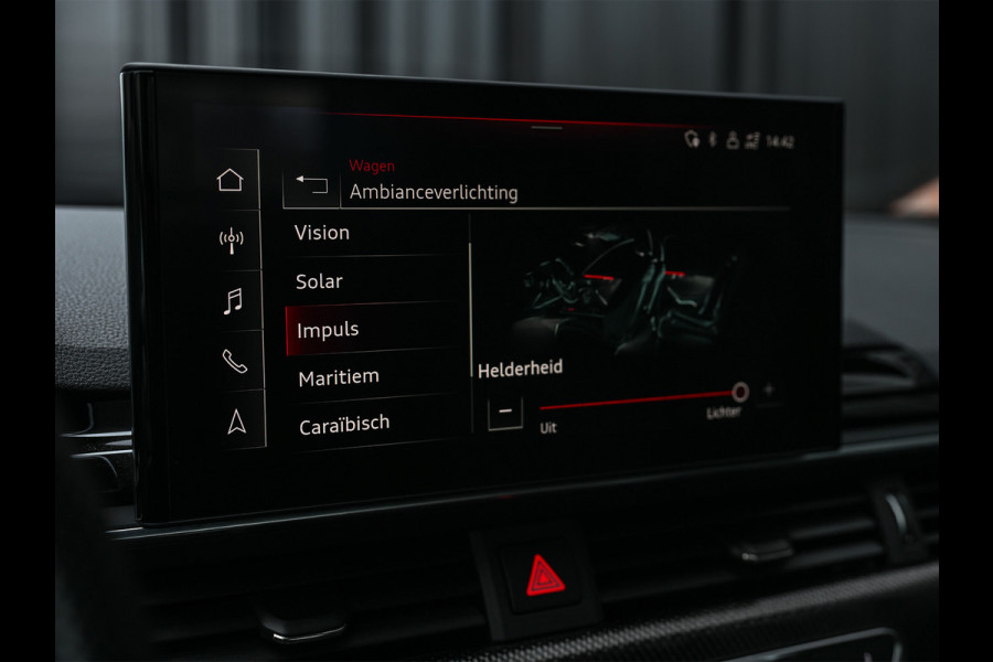 Audi A5 Cabriolet 3.0 TFSI S5 quattro · Head-up ·Trekhaak · Massage · Matrix led · RS-seats · 360 Camera · Keyless · Memory seats · Carb