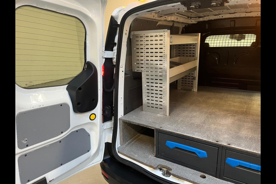 Ford Transit Connect Automaat Servicewagen 1.5 EcoBlue 100pk euro6 L1 Trend, Airco, Leder, Inrichting, Trekhaak, RIJKLAARPRIJS!