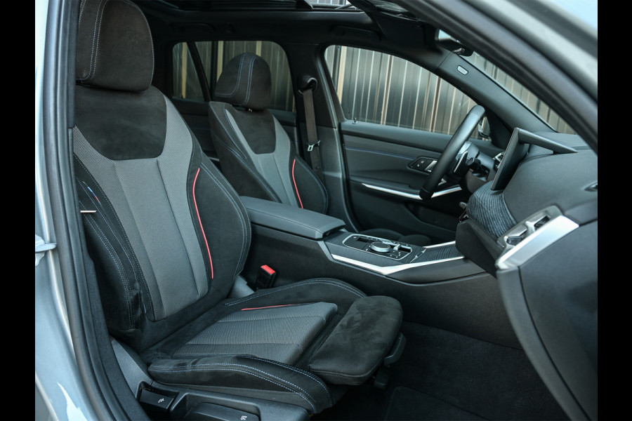BMW 3 Serie Touring 330e xDrive · M sport · Accu 19,5kWh · Trekhaak · Panoramadak · Active Cruise · Panoramadak · Camera · Ambiance interieu