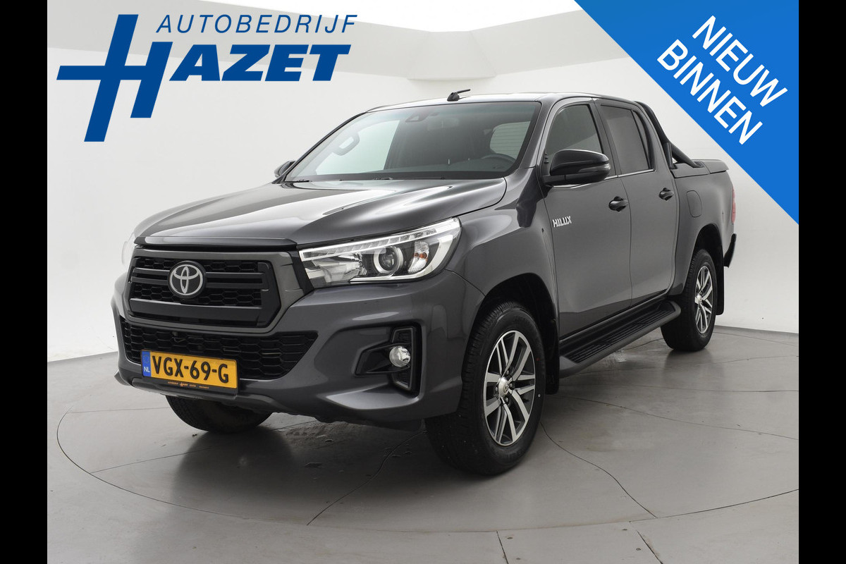 Toyota Hilux 2.4 D-4D AUT. 4X4 DOUBLE CAB EXECUTIVE ORIG. NL *41.151 KM* + ADAPTIVE CRUISE | CAMERA | STOELVERW. | NAVIGATIE