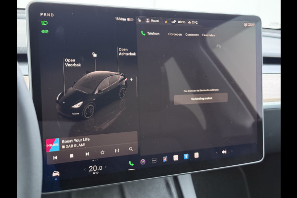 Tesla Model Y Performance 535pk AWD 75kWhWarmtepomp Panoramadak Navi Ecc Leder Lmv 21" SOH 95% Keyless Led Elek.Achterklep Memory Stoel+Stuurverwarming AMD-Ryzen­™-Processor 1e Eigenaar Origineel Nederlandse Auto fabrieksgarantie tot 14-12-2027 Batterij en Motorgarantie tot 14-12-2031/192.000km