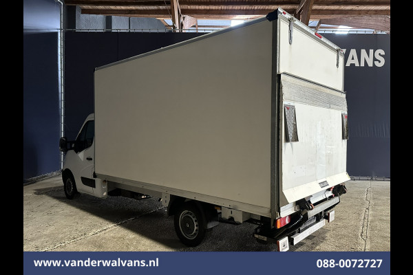 Renault Master 2.3 dCi 131pk Bakwagen Dhollandia Laadklep Euro6 Airco | 935kg laadvermogen Bijrijdersbank