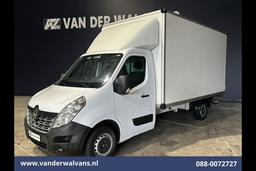 Renault Master 2.3 dCi 131pk Bakwagen Dhollandia Laadklep Euro6 Airco | 935kg laadvermogen Bijrijdersbank
