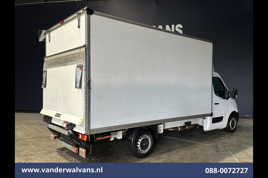 Renault Master 2.3 dCi 131pk Bakwagen Dhollandia Laadklep Euro6 Airco | 935kg laadvermogen Bijrijdersbank