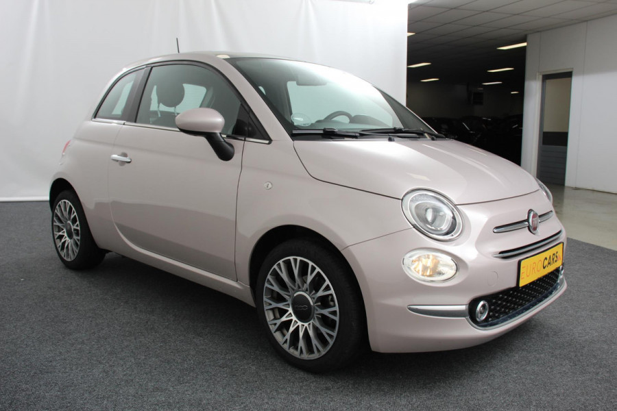 Fiat 500 1.2 Lounge | Lederen Bekleding | Climate control | Panorama dak | Parkeer sensoren | Bluetooth | Lichtmetalen velgen