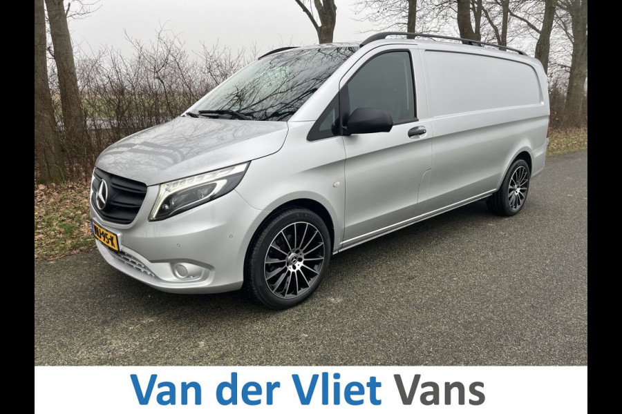 Mercedes-Benz Vito 116 CDI 164pk E6 Extra Lang Lease €381 p/m, Leder, Led, Airco, Navi+Camera, PDC V+A, 19 inch LMV, Onderhoudshistorie aanwezig
