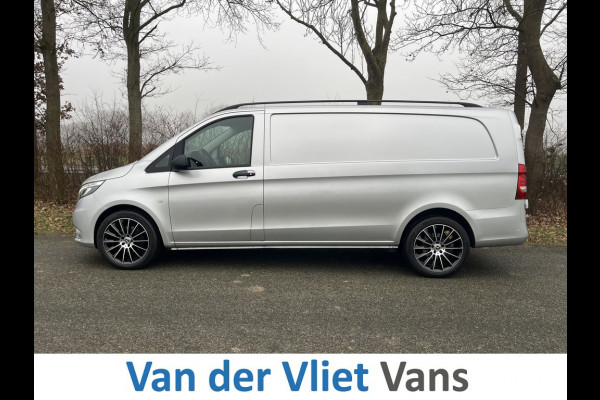Mercedes-Benz Vito 116 CDI 164pk E6 Extra Lang Lease €381 p/m, Leder, Led, Airco, Navi+Camera, PDC V+A, 19 inch LMV, Onderhoudshistorie aanwezig