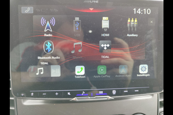 Ford Transit 2.0TDCI 130pk 350 L4H3 Navi Camera Pdc Apple Carplay Android WiFi Airco Cruise Control Voorruit-Verwarmd Regensensor DAB Schuifdeur Betonplex Vloer Wandbetimmering Roll Stability Control Led Spoorwisselassist Euro 6 Zeer Compleet!