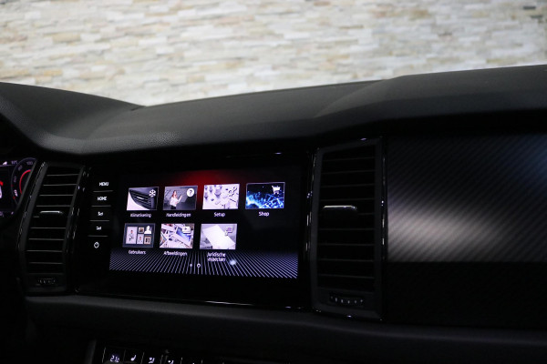 Škoda Kodiaq 1.5 TSI Sportline Business | Panoramadak | Virtual Cockpit | Camera | CANTON | ACC | Carplay | Electr. Stoel | Dodehoeksensoren | ORIG NL | Vol opties |